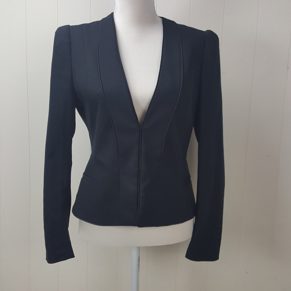 Elie Tahari Wool Blend Tracey Jacket Blazer